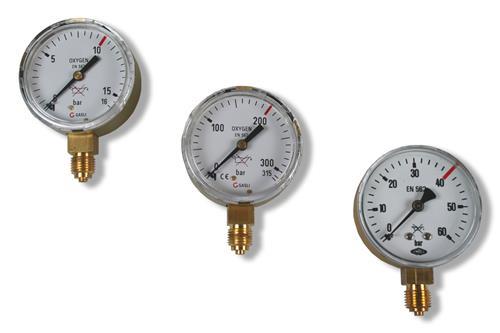 MANOMETER Ø63 OVERIGE 0-40/60 BAR G1/4