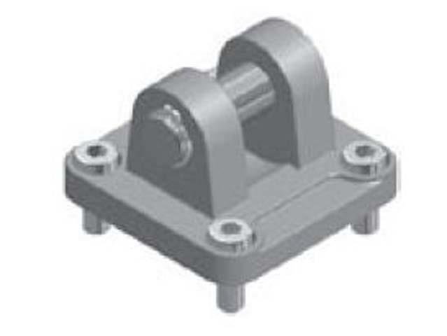 P1C-4PMCA CLEVIS BRACKET GA Ø80MM ALU