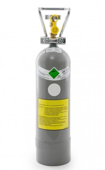 KOOLZUUR KOOPCILINDER 2 KILO (GEVULD)