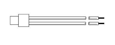 A05PDCCL5 ADEX CONNECTOR WITH LEAD WIRE 5M