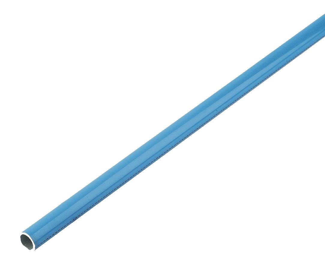 1004A17 04 | BUIS ALUM. BLAUW 16,5X13 ZONDER BORING L=4,5 METER