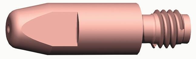 CONTACTTIP 1,0 MM ALUM. M 6 PLUS 25-36