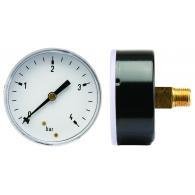 MANOMETER 106004 MESSING  63MM  0-2,5 BAR A.A. G1/4 KLASSE 2.5
