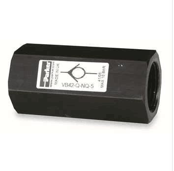 VB22-Q-NQ-5 TERUGSLAGKLEP G1/4  INW.