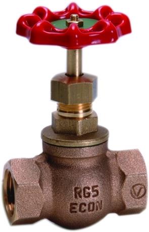 FIG. 251 A/TE BRONZEN KLEPAFSLUITER 2